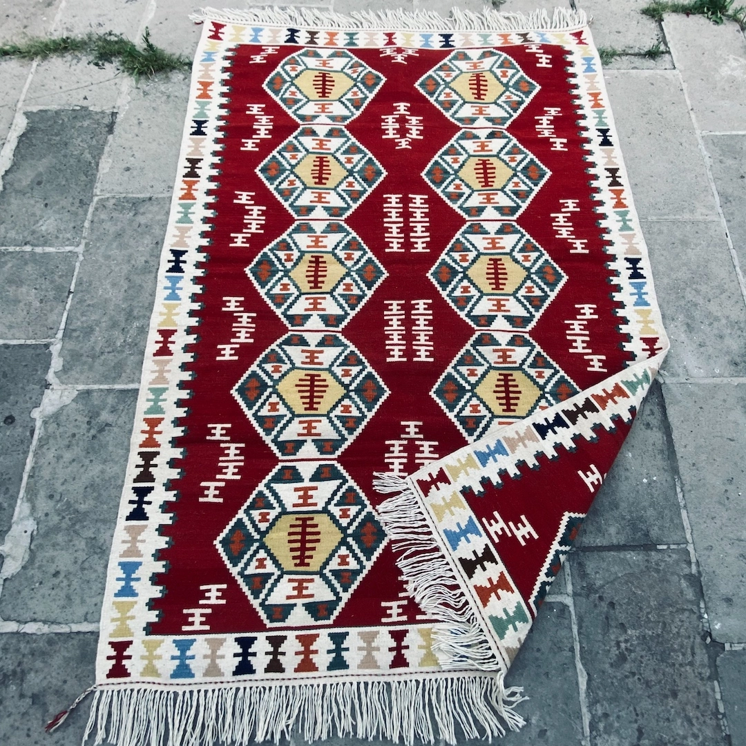 El Dokuma Hereke Kilim — 2. görünüm