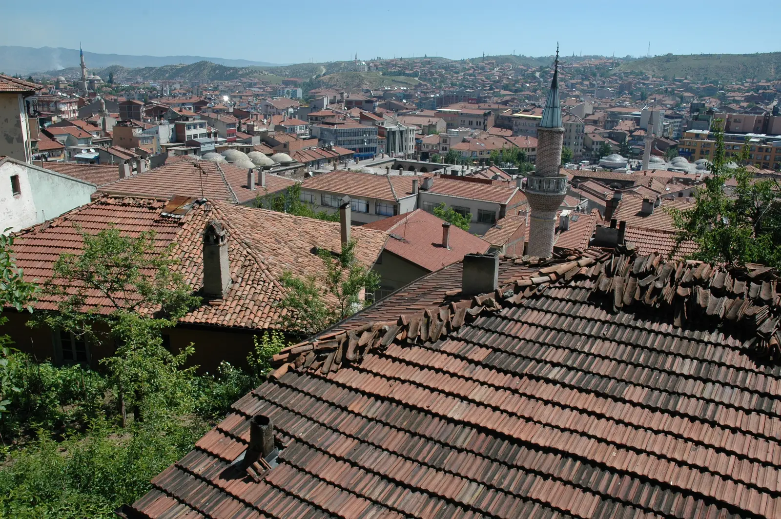 Yakup Ağa Külliyesi’nden Kastamonu panoraması