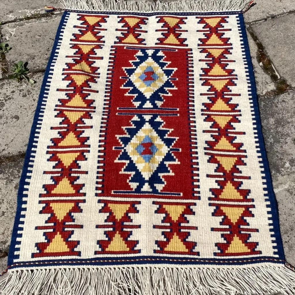 El Dokuma Nazlı Kilim – Handwoven Nazli Kilim, Kastamonu Küre